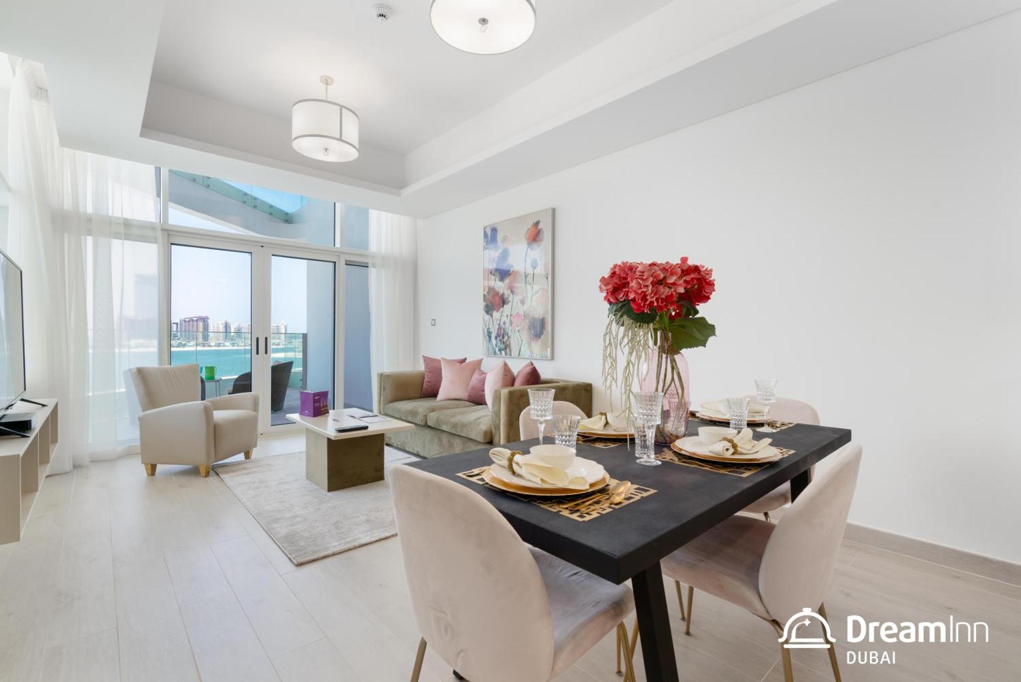 Dream Inn Apartments - Mina By Azizi Dubai Bagian luar foto